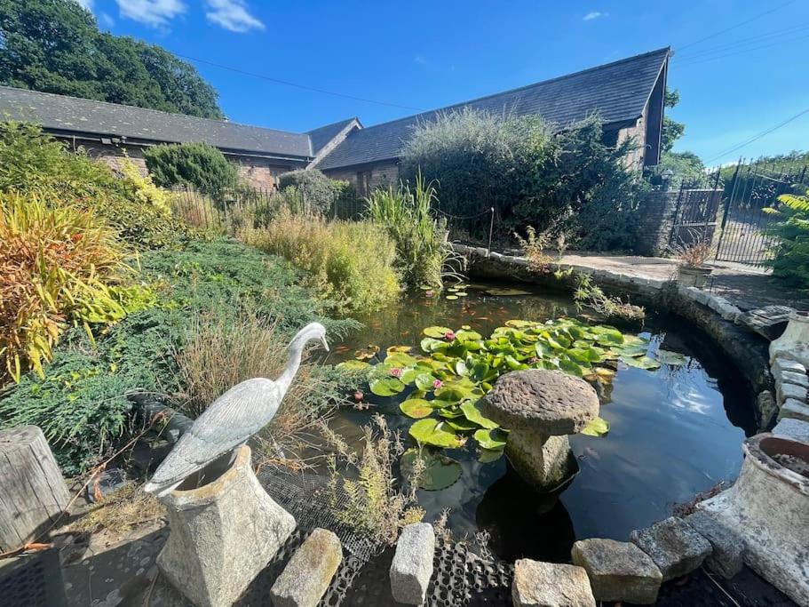 Stone Built Barn In A Beautiful Rural Setting Villa Llangwm-Isaf Exterior photo
